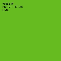 #65BB1F - Lima Color Image