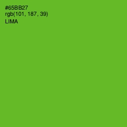 #65BB27 - Lima Color Image