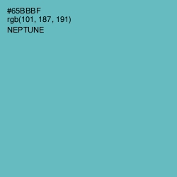 #65BBBF - Neptune Color Image