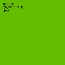 #65BD01 - Lima Color Image