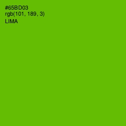 #65BD03 - Lima Color Image