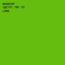 #65BD0F - Lima Color Image