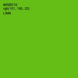 #65BE16 - Lima Color Image