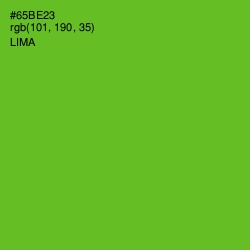 #65BE23 - Lima Color Image