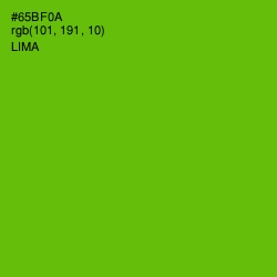 #65BF0A - Lima Color Image