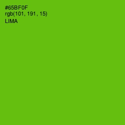 #65BF0F - Lima Color Image