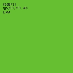 #65BF31 - Lima Color Image