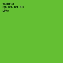 #65BF33 - Lima Color Image