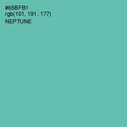 #65BFB1 - Neptune Color Image