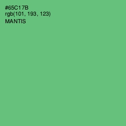 #65C17B - Mantis Color Image