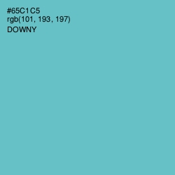 #65C1C5 - Downy Color Image