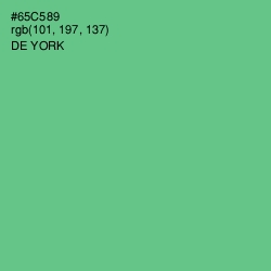 #65C589 - De York Color Image