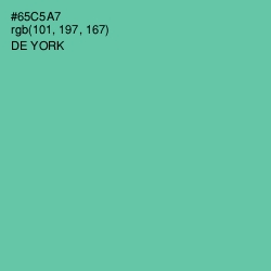 #65C5A7 - De York Color Image