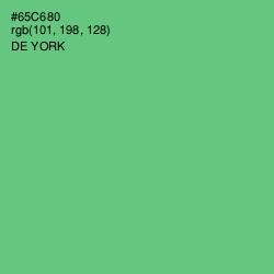 #65C680 - De York Color Image