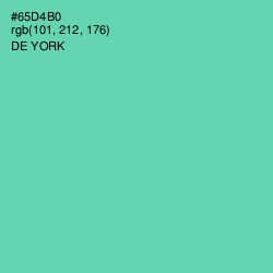 #65D4B0 - De York Color Image