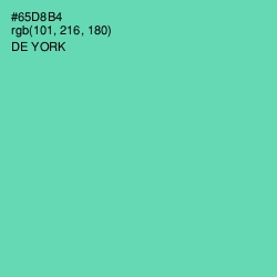 #65D8B4 - De York Color Image