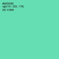 #65DEB3 - De York Color Image