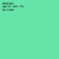 #65E5AA - De York Color Image