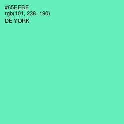 #65EEBE - De York Color Image