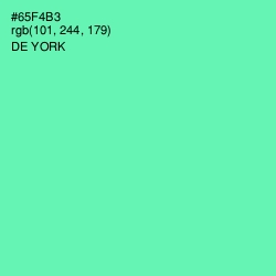 #65F4B3 - De York Color Image
