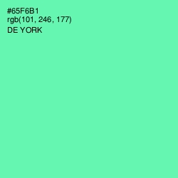 #65F6B1 - De York Color Image