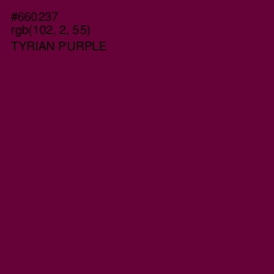 #660237 - Tyrian Purple Color Image