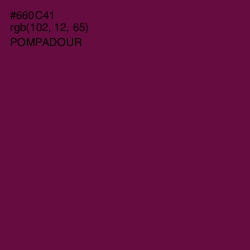 #660C41 - Pompadour Color Image