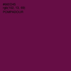 #660D45 - Pompadour Color Image