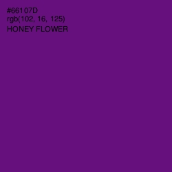 #66107D - Honey Flower Color Image