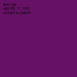 #661166 - Honey Flower Color Image