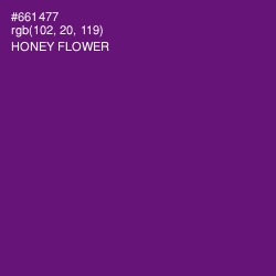 #661477 - Honey Flower Color Image