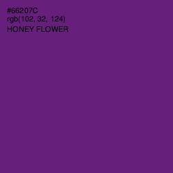 #66207C - Honey Flower Color Image