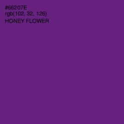 #66207E - Honey Flower Color Image