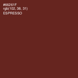 #66261F - Espresso Color Image