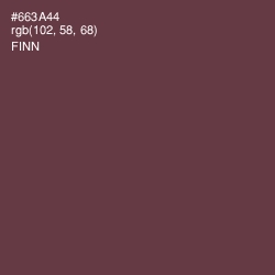 #663A44 - Finn Color Image