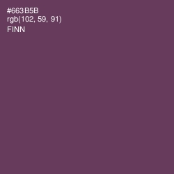 #663B5B - Finn Color Image