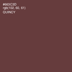 #663C3D - Quincy Color Image