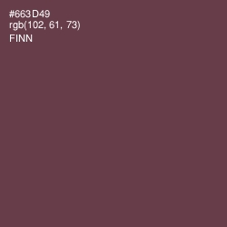 #663D49 - Finn Color Image