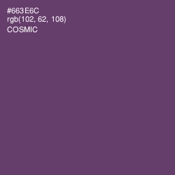 #663E6C - Cosmic Color Image
