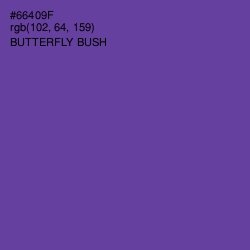 #66409F - Butterfly Bush Color Image