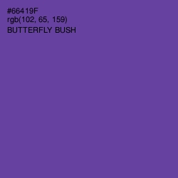 #66419F - Butterfly Bush Color Image