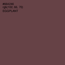 #664246 - Eggplant Color Image