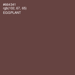 #664341 - Eggplant Color Image