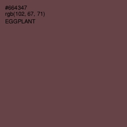 #664347 - Eggplant Color Image