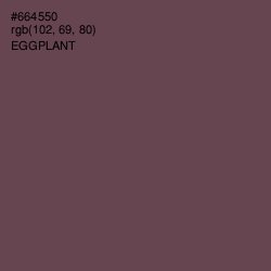 #664550 - Eggplant Color Image