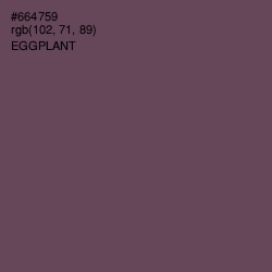 #664759 - Eggplant Color Image