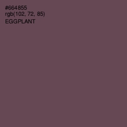 #664855 - Eggplant Color Image