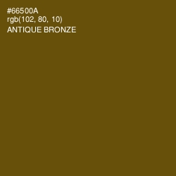 #66500A - Antique Bronze Color Image