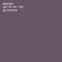 #665364 - Scorpion Color Image