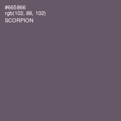 #665866 - Scorpion Color Image